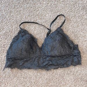 Aerie Lace Bralette in Black